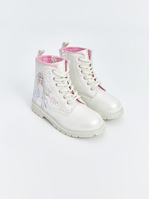 LCW STEPS Elsa Baskılı Kız Çocuk Bot - W4FJ81Z4-V4G