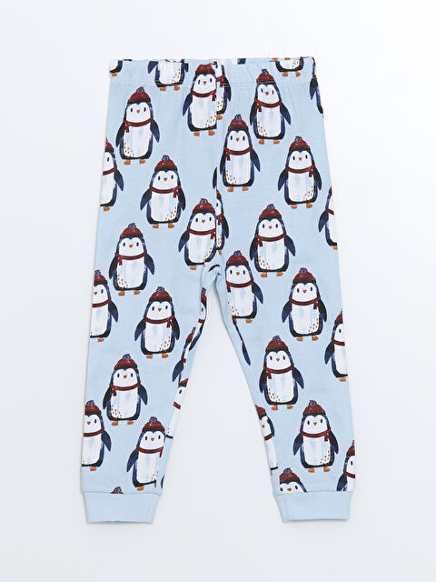 LCW baby Beli Lastikli Erkek Bebek Pijama Alt - W4FK11Z1-LQP