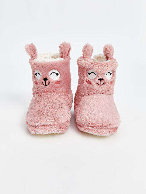 LCW STEPS Nakış Detaylı Pelüş Kız Çocuk Ev Botu - W4FL07Z4-E6T