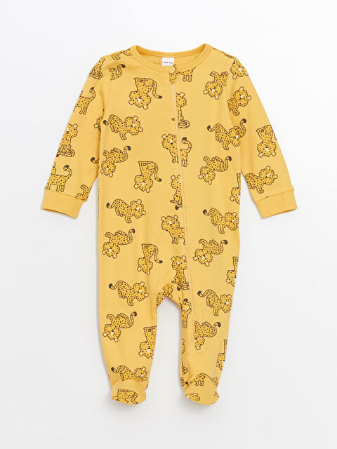 LCW baby Baskılı Erkek Bebek Tulumu - W4FN27Z1-LUG