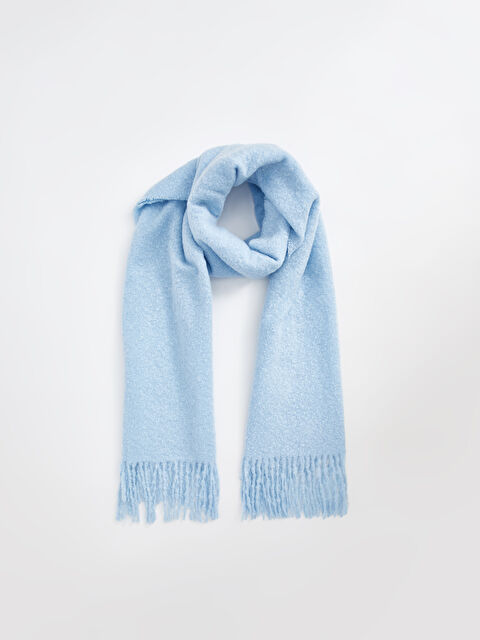 LCW ACCESSORIES Düz Saçaklı Kadın Atkı - W4FN54Z8-FND