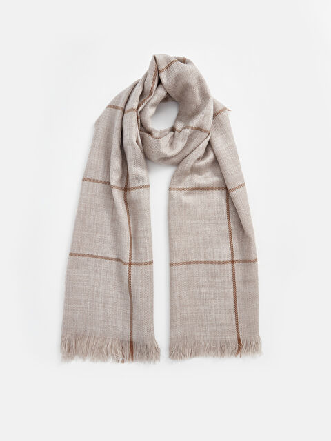 LCW ACCESSORIES Çizgi Desenli Kadın Atkı - W4FN79Z8-LKQ