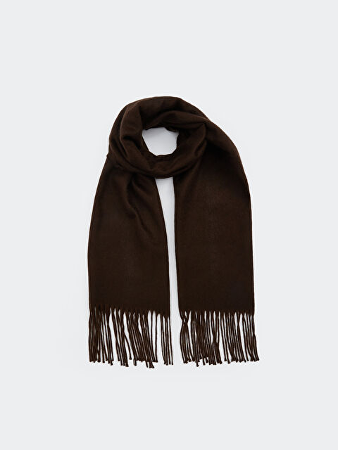 LCW ACCESSORIES Düz Püsküllü Kadın Atkı - W4FN81Z8-ZAH