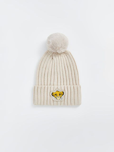 LCW baby Aslan Kral Nakışlı Erkek Bebek Bere - W4FO13Z1-HZZ