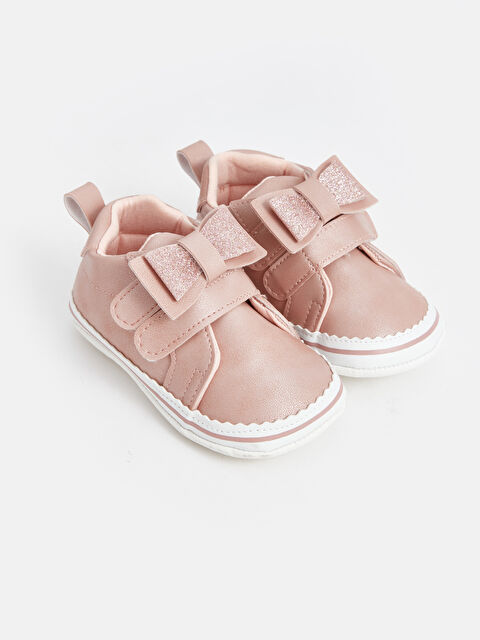 LCW STEPS Fiyonk Detaylı Kız Bebek Yürüme Öncesi Ayakkabı - W4FQ19Z1-VKP