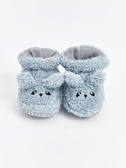 LCW STEPS Tavşan Görünümlü Erkek Bebek Ev Ayakkabısı - W4FT10Z1-SPD