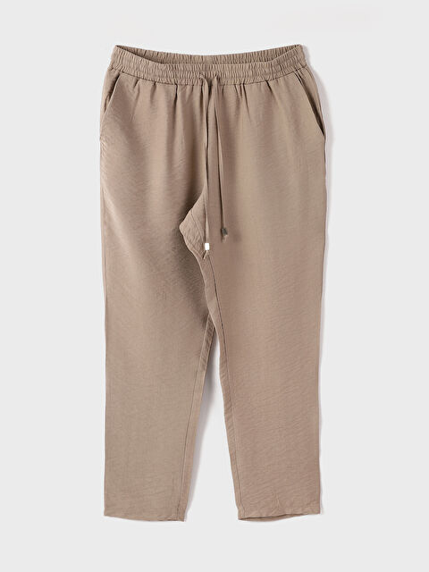 LCW Vision Elasticated Waist Women's Trousers - W4FT58Z8-GD0