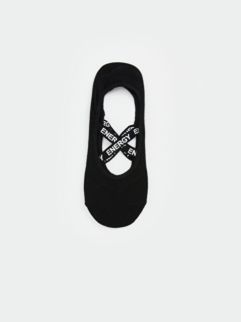 LCW DREAM Kaydırmaz Tabanlı Baskılı Kadın Yoga ve Pilates Çorabı - W4FY05Z8-CVL