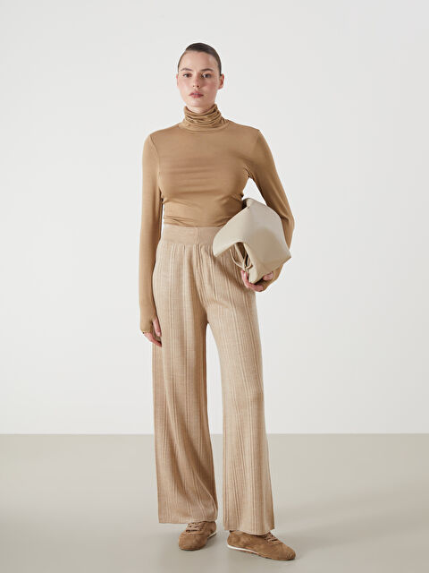 LCW Vision Elasticated Waist Women's Knitwear Trousers - W4FY29Z8-FM2