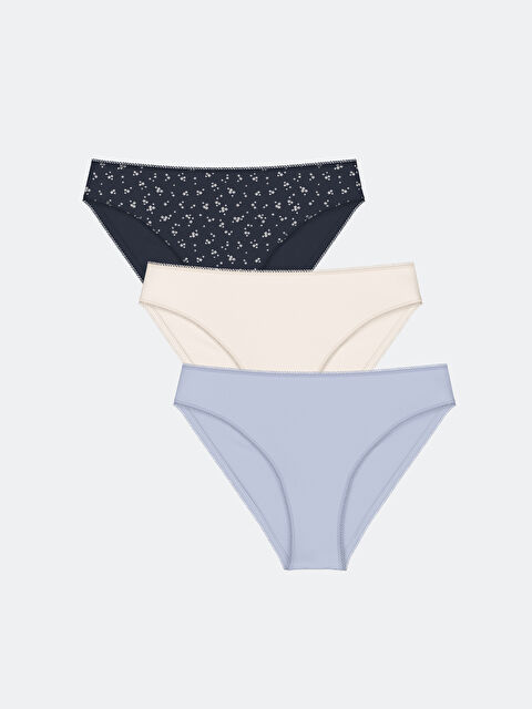 LCW DREAM Baskılı Bikini Külot 3'lü - W4G105Z8-LSJ