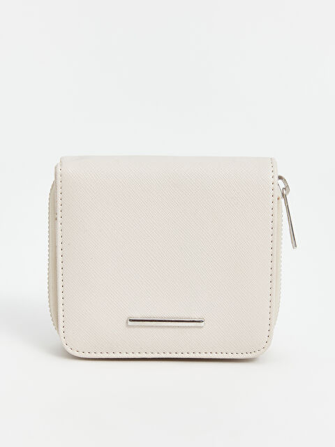 LCW ACCESSORIES Deri Görünümlü Kadın Cüzdan - W4G461Z8-CR8