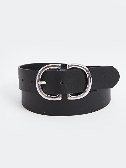 LCW ACCESSORIES Deri Görünümlü Kadın Kemer - W4G469Z8-HUC