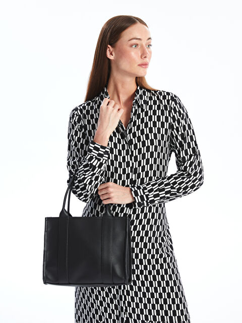 LCW ACCESSORIES Deri Görünümlü Kadın Kol Çantası - W4G510Z8-RQL