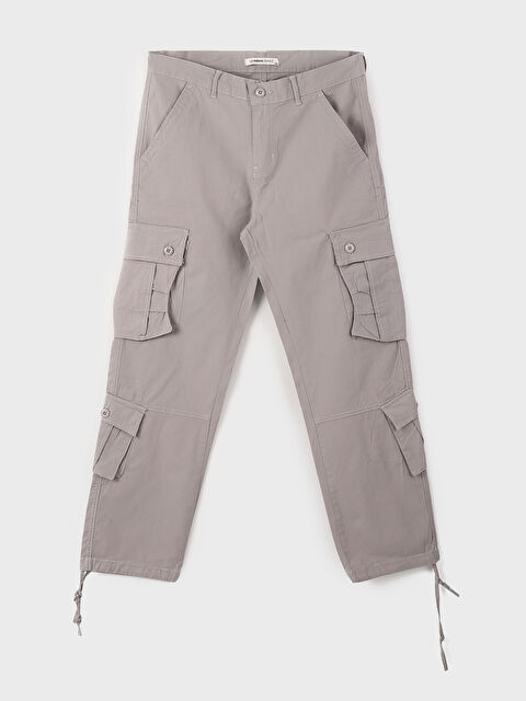 XSIDE Slim Fit Men's Cargo Trousers - W4G535Z8-G8Z