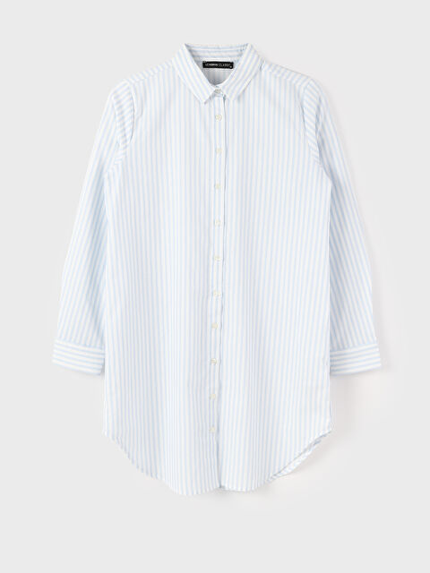 LCWAIKIKI Classic Striped Women's Shirt Tunic - W4G585Z8-LEN