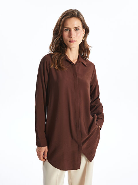 LCWAIKIKI Classic Kadın Gömlek Tunik - W4G603Z8-L0C