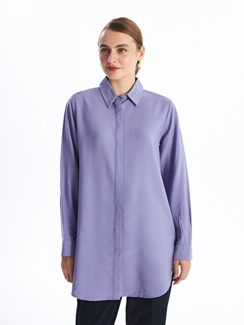 LCWAIKIKI Classic Kadın Gömlek Tunik - W4G603Z8-RPM