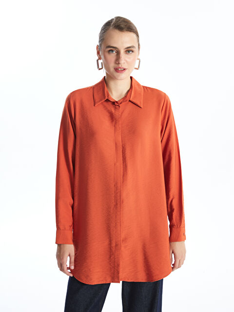 LCWAIKIKI Classic Kadın Gömlek Tunik - W4G603Z8-YHK