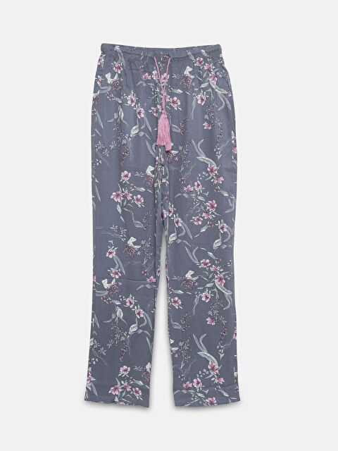 LCW DREAM Beli Lastikli Çiçekli Kadın Pijama Altı - W4G699Z8-LQ9