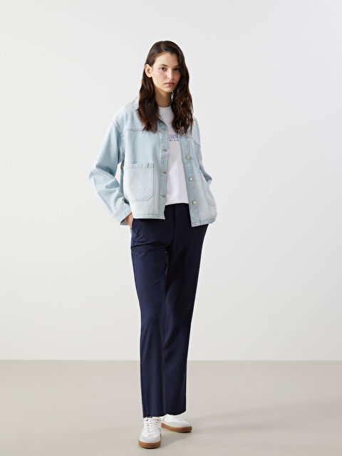 LCWAIKIKI Classic Standard Fit Women's Trousers - W4G808Z8-E1J