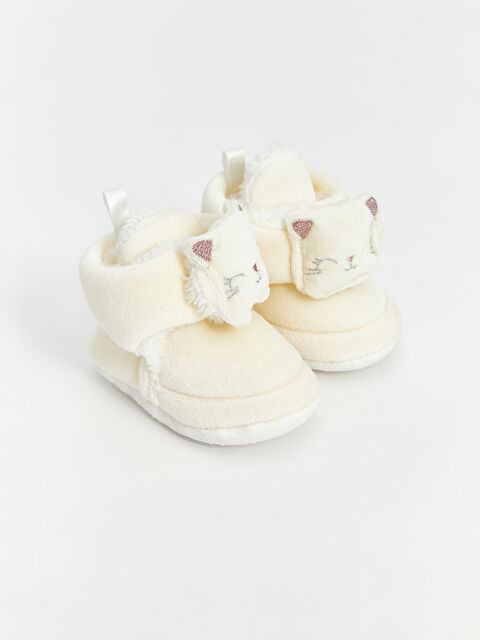 LCW STEPS Nakışlı Kız Bebek Yürüme Öncesi Ev Botu - W4GB30Z1-FDU