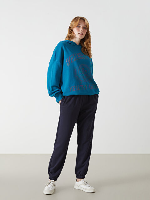 LCW Vision Elasticated Waist Women's Jogger Sweatpants - W4GC28Z8-HSA