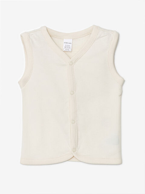 LCW baby V Yaka Kız Bebek Yelek - W4GF42Z1-V5Z