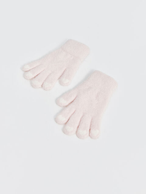 LCW ACCESSORIES قفازات للبنات بنقشة قلوب - W4GF91Z4-JH3