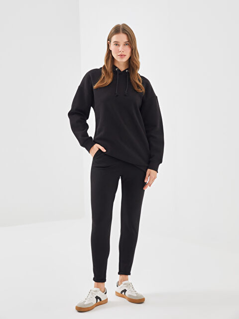 LCW Modest Kadın Beli Lastikli Düz Eşofman Altı - W4GJ93Z8-CVL