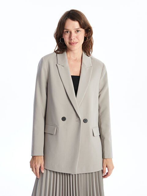 LCWAIKIKI Classic Kadın Blazer Ceket - W4GL12Z8-G7L