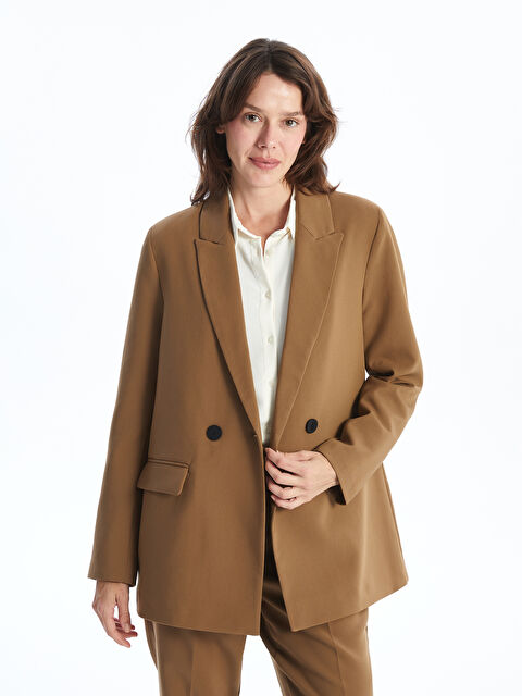 LCWAIKIKI Classic Kadın Blazer Ceket - W4GL12Z8-H7F