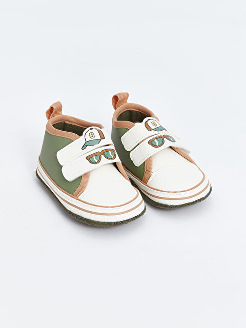 LCW STEPS Cırt Cırtlı Erkek Bebek Yürüme Öncesi Ayakkabı