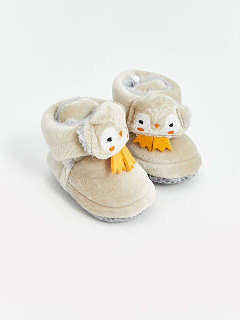 LCW STEPS Baykuş Figürlü Erkek Bebek Ev Botu - W4GN99Z1-SBS