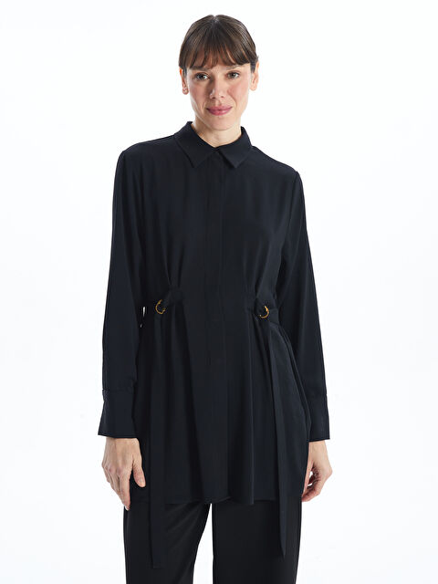 LCWAIKIKI Classic Kadın Gömlek Tunik - W4GP20Z8-CVL