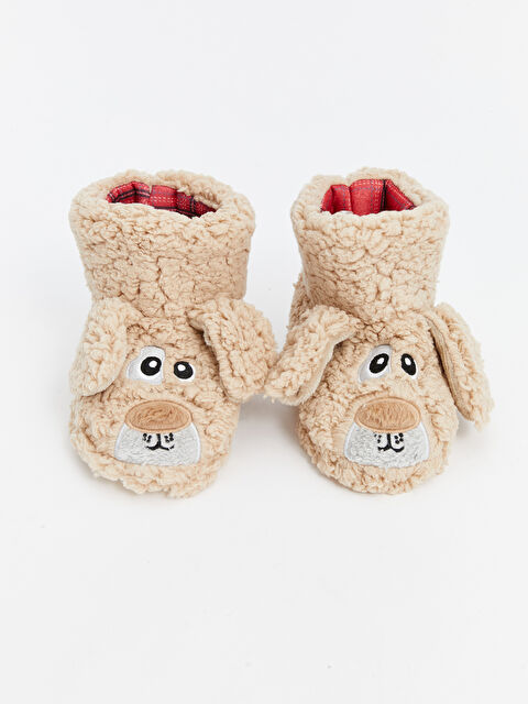 LCW STEPS Köpek Figürlü Pelüş Erkek Bebek Ev Botu - W4GS63Z1-PVJ