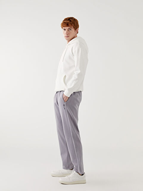 XSIDE بنطلون رياضي للرجال بقصة عادية - W4GT08Z8-S94