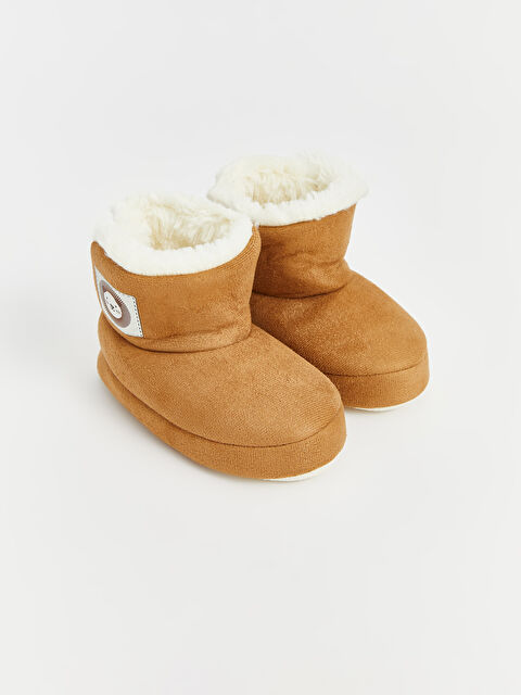 LCW STEPS Baskılı Pelüş Erkek Bebek Ev Botu - W4GT96Z1-VDP