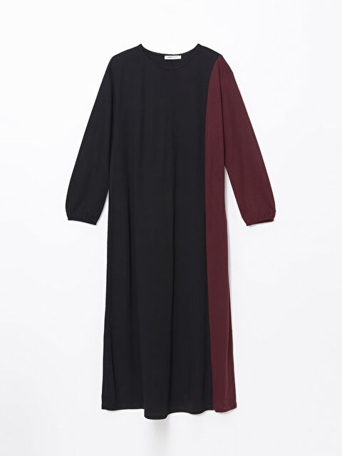 LCW Grace Bisiklet Yaka Renk Bloklu Elbise - W4GU79Z8-CVL