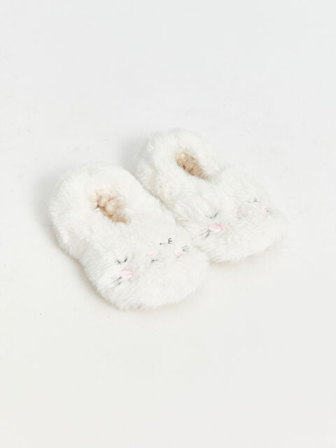 LCW STEPS Pelüş Kız Bebek Ev Terliği - W4GV58Z1-FDU