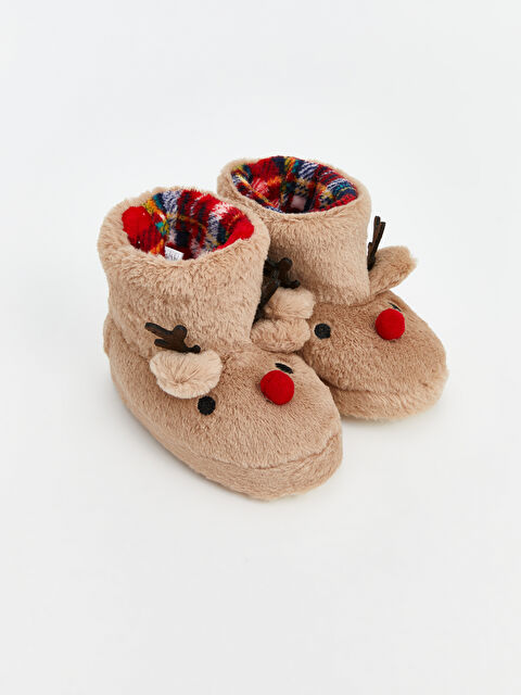 LCW STEPS Ayıcık Nakışlı Erkek Bebek Ev Botu - W4GY93Z1-Q61