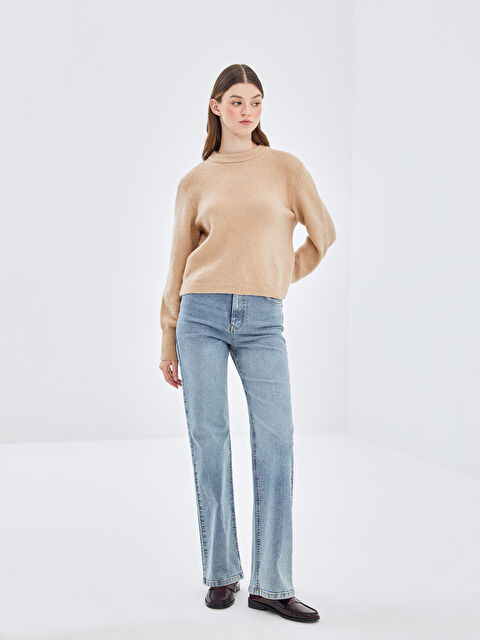 LCW Modest Jean Jambe Large pour Femmes - W4H336Z8-507