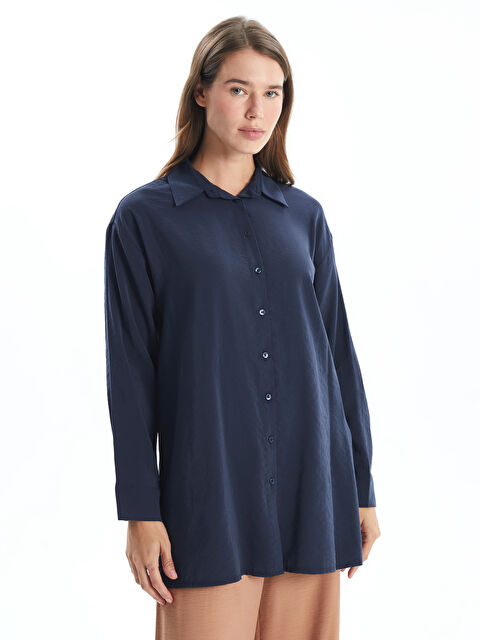 LCW Modest Kadın Düz Gömlek Tunik - W4H572Z8-JHE