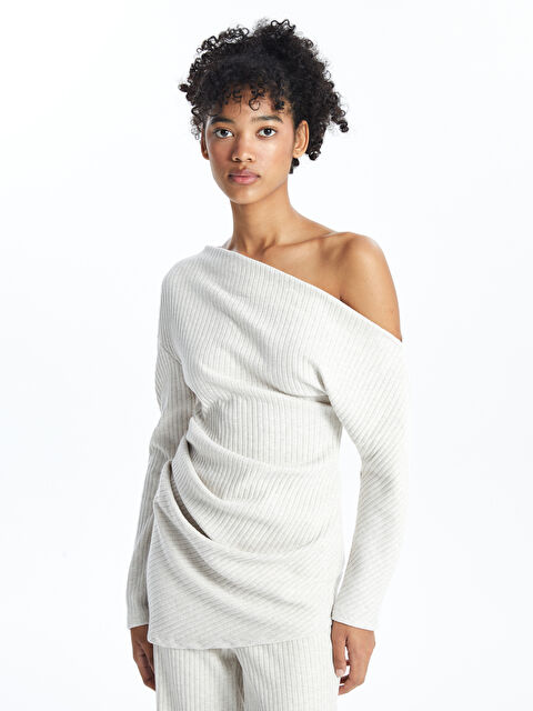 XSIDE Kayık Yaka Kadın Body - W4H653Z8-DAJ