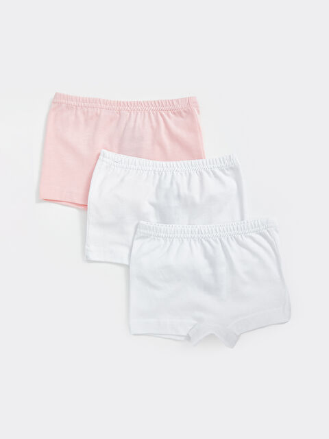 LCW baby Elastic Waist Baby Girls' Boxer 3-pack - W4H690Z1-FFB