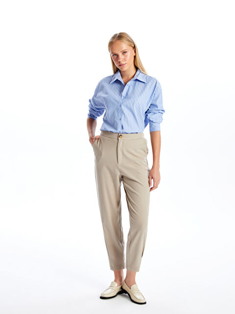 XSIDE Beli Lastikli Rahat Kalıp Kadın Pantolon - W4H730Z8-VKK