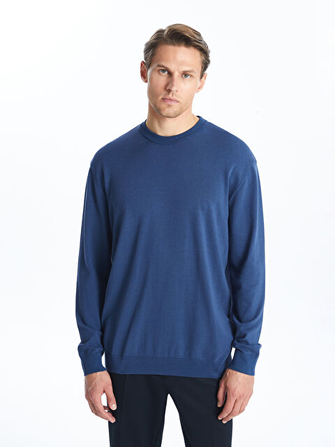 SOUTHBLUE Bisiklet Yaka Erkek Triko Kazak - W4H737Z8-J2H