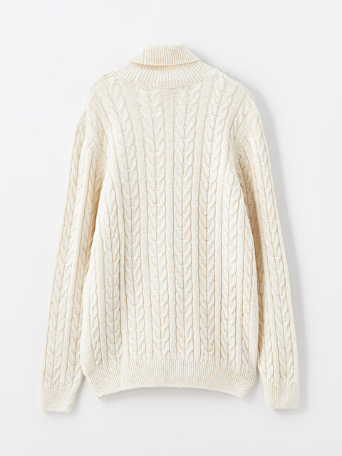 LCW Vision Turtleneck Long Sleeve Men's Knitwear Sweater
