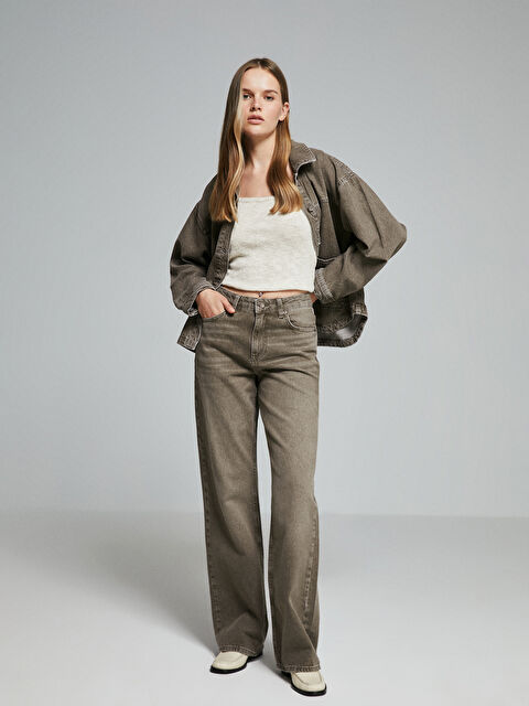 LCW Vision Straight Fit Kadın Jean Pantolon - W4H974Z8-GQJ