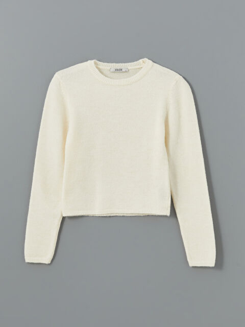 XSIDE Bisiklet Yaka Kadın Triko Kazak - W4HB08Z8-YKD