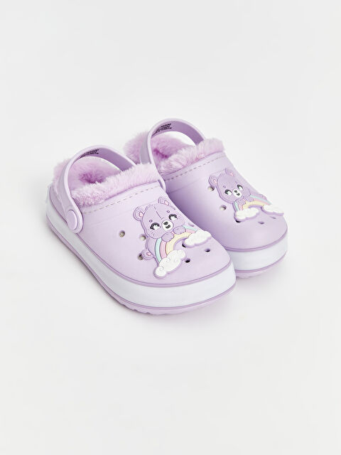 LCW STEPS 3D Aplike Detaylı Kız Çocuk Ev Terliği - W4HB32Z4-FYE